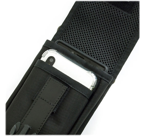 E034,E035：Xperia1用 縦型キャリングケース/セミフラップ Mポケット付き (マジカルアタッチメント仕様) 商品イメージ