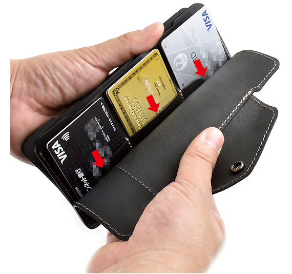 E294：キャッシュレス時代の 紙幣を折らない薄型財布 Ver.3 商品イメージ