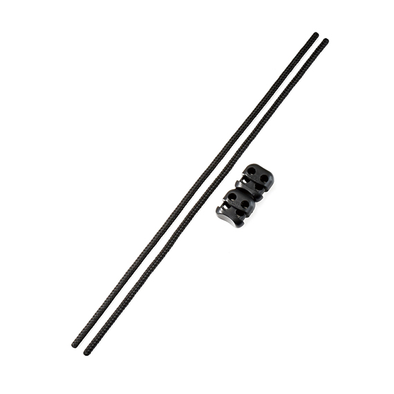 A-25：カスタムパーツ Fidlockバックルセット固定用 バンナイズ紐2本 ストッパーパーツ2個セット ＜対応モデル＞ C1A-01-SF、C1A-01-MF、 C1A-01-SPF 商品イメージ