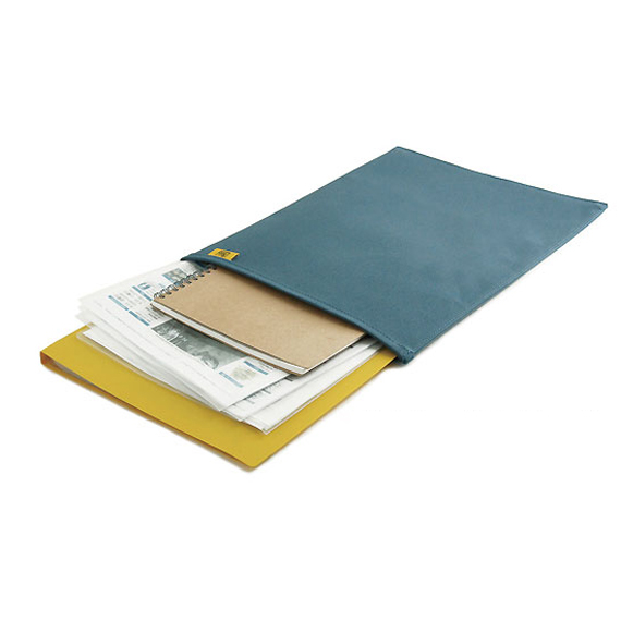 C660〜：帆布の封筒ポーチ／S／M／L 帆布の封筒ポーチ M／横型 A4クリアファイル用 商品イメージ