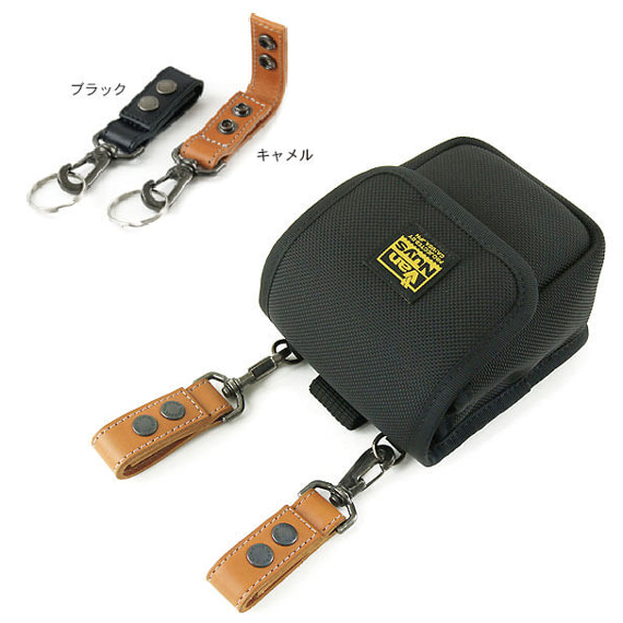 C722：Nikon 1 V3用 縦型キャリングケース／Type-A (帆布のバッグ用ストラップ付き） 商品イメージ