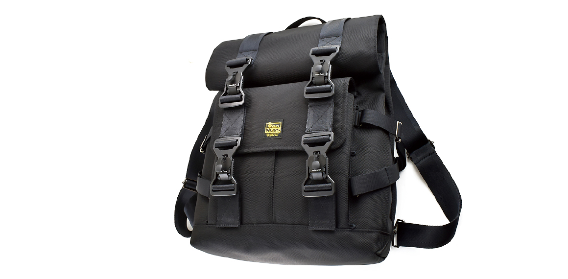 D294：ちょっとミリタリーな感じのバッグシリーズ Type-A／ロールフラップバックパック 商品イメージ