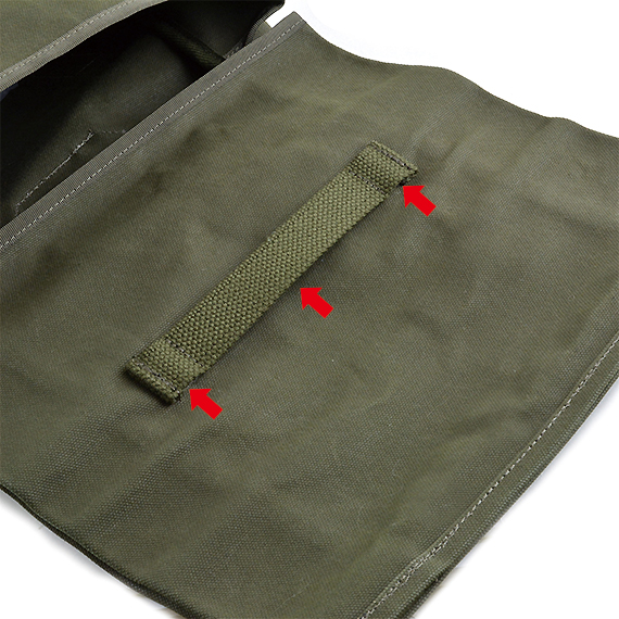 D294：ちょっとミリタリーな感じのバッグシリーズ Type-A／ロールフラップバックパック 商品イメージ