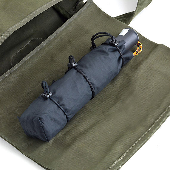 D294：ちょっとミリタリーな感じのバッグシリーズ Type-A／ロールフラップバックパック 商品イメージ
