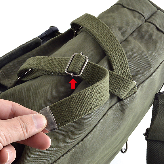 D294：ちょっとミリタリーな感じのバッグシリーズ Type-A／ロールフラップバックパック 商品イメージ