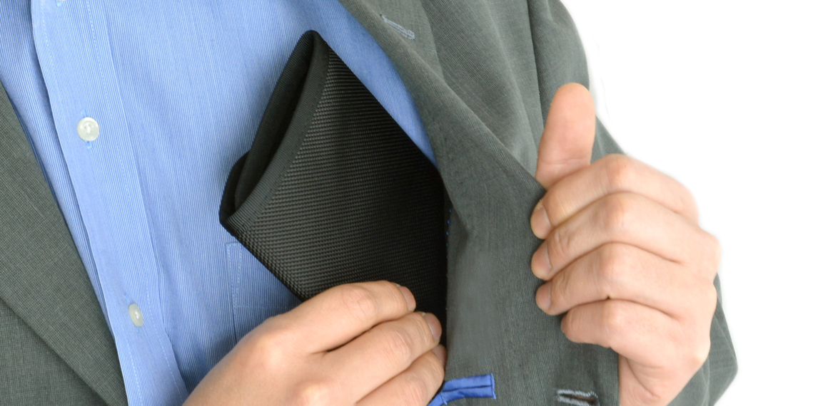 D598：スーツの内ポケットに収納可能な祝儀袋用ケース 商品説明1