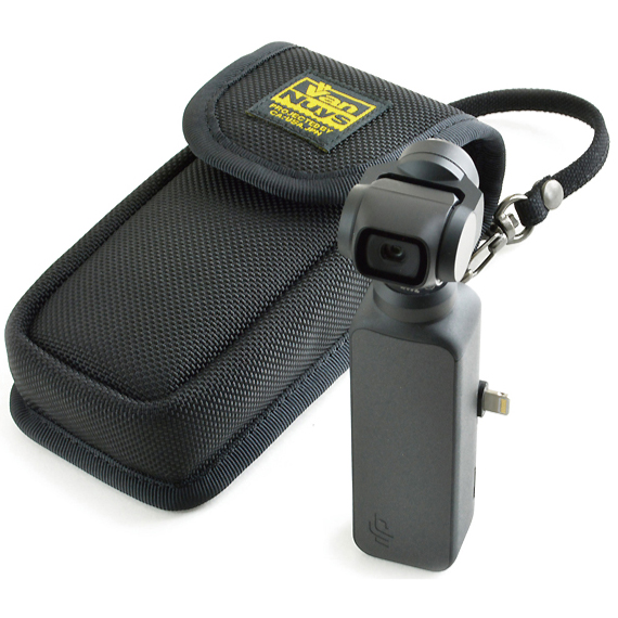 D966：DJI Osmo Pocket用 縦型キャリングケース／セミフラップ