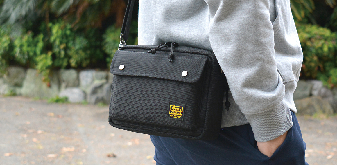 E583-AGN：VanNuys Lightness Model Street Sling Bag／Flap Type-B 商品イメージ