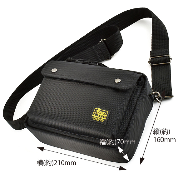 E583-AGN：VanNuys Lightness Model Street Sling Bag／Flap Type-B 商品イメージ