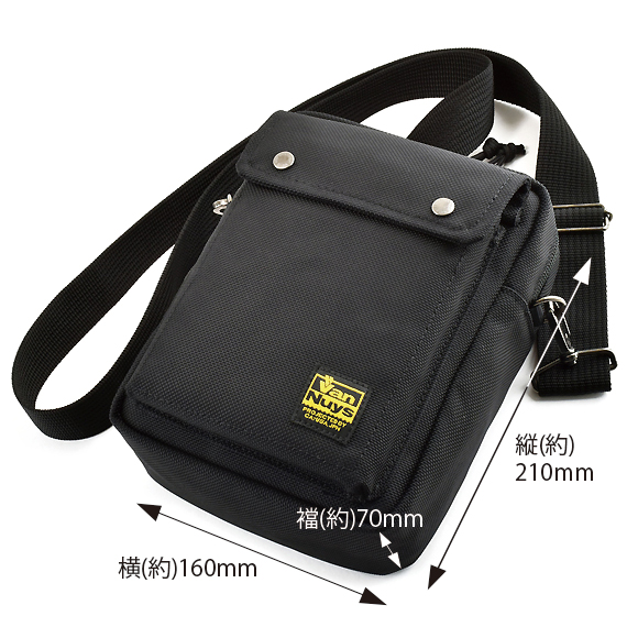 D827-A-AGN：VanNuys Lightness Model Street Sling Bag／Flap Type-A 商品イメージ