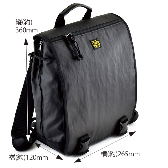 E603-AGN:VanNuys Lightness Model 軽い! エージングナイロンのフルフラップリュック 商品イメージ