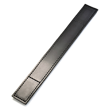セパレートタイプの<br />
ぬめ革製ストッパー<br />
（サイズ：160mm×25mm）<br />
（ベルクロ：片側硬い面/<br />
片側柔らかい面）