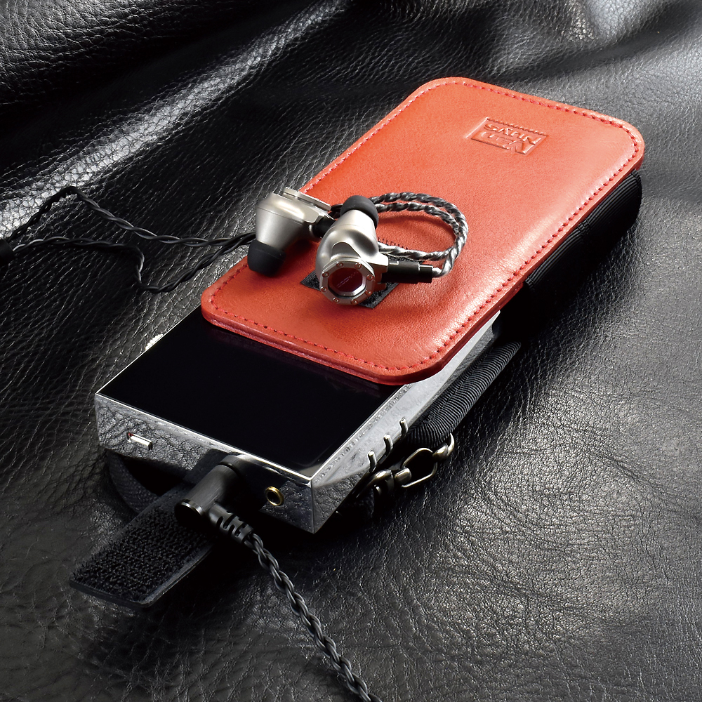 E605：Astell&Kern A&ultima SP4000用 完全無欠の縦型キャリングケース