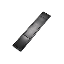 セパレートタイプの<br />
ぬめ革製ストッパー<br />
（サイズ：125mm×25mm）<br />
（ベルクロ：片側硬い面/<br />
片側柔らかい面）
