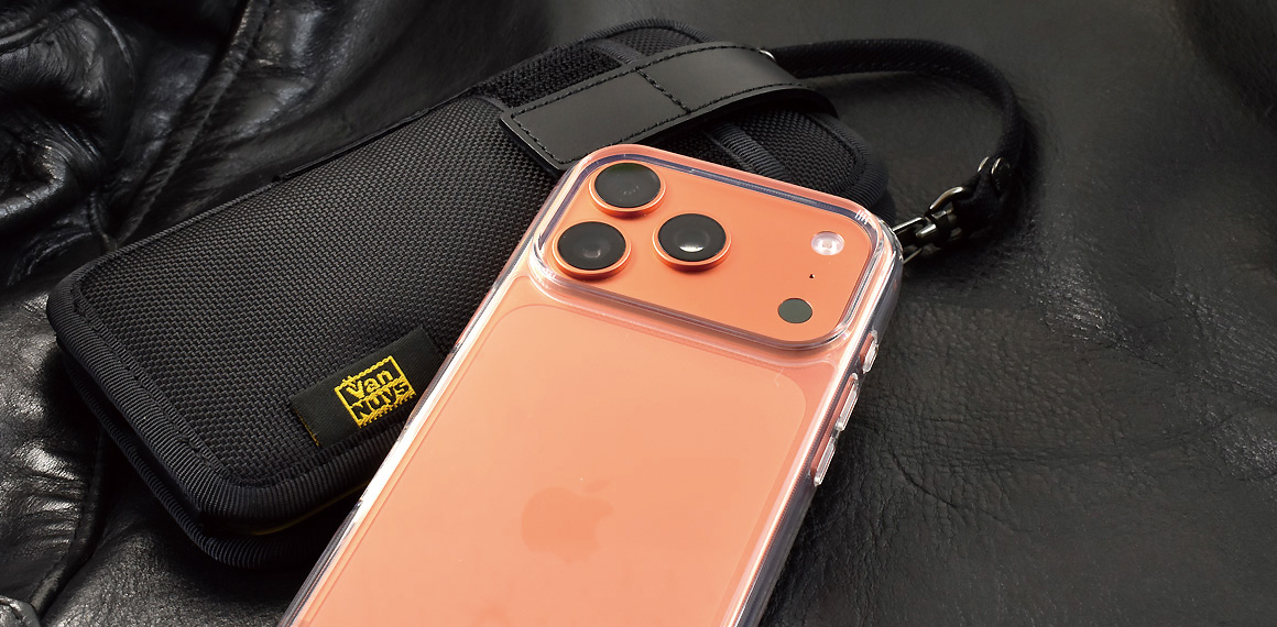 iPhone 17 Pro Max／iPhone 17 Pro／iPhone 17用 完全無欠の縦型キャリングケース 商品イメージ