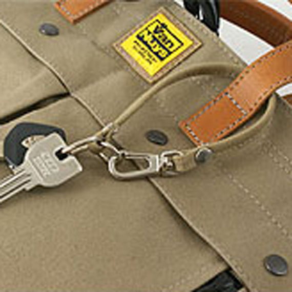 N306：キーホルダーにもなる 帆布のバッグ用ストラップ 商品イメージ
