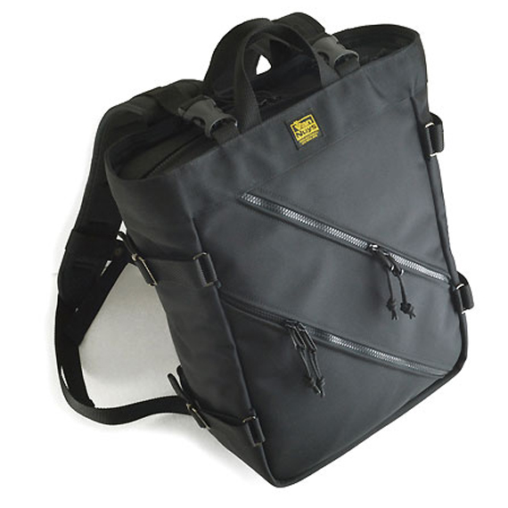 D564,D566,D587：WファスナーWジップトップ Tote & BackPack／S・M・L 商品イメージ