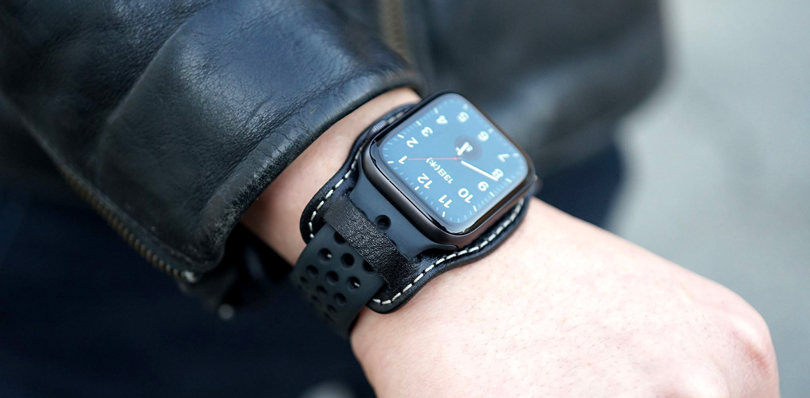 E187,E188：Apple Watch用レザーベース 商品説明1