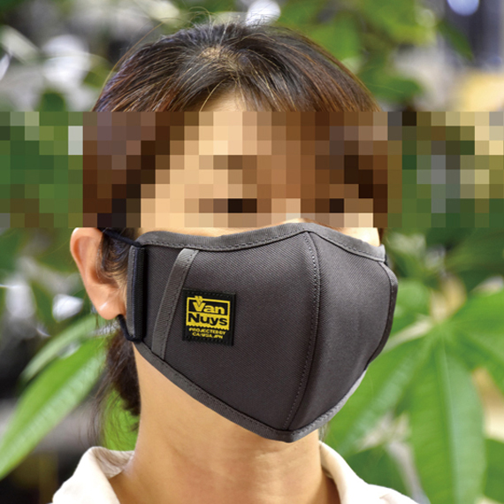 E246：吸排気ダクト付き、抗菌・抗ウイルス 3way立体マスク&マスクカバー 商品イメージ
