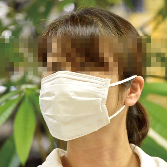 E246：吸排気ダクト付き、抗菌・抗ウイルス 3way立体マスク&マスクカバー 商品イメージ